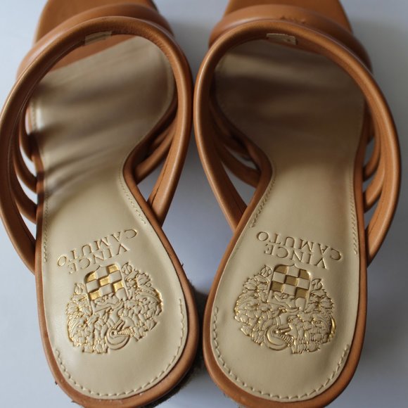 VINCE CAMUTO - Retro-Chic Platform Sandals - VC-Patrest - Picture 15 of 16